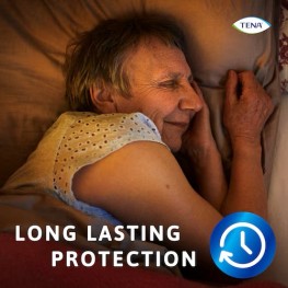 TENA Pants Night Super - Абсорбиращо еднократно бельо, 7 1/2 капки (2200 мл), Размер M,10 бр./пак.